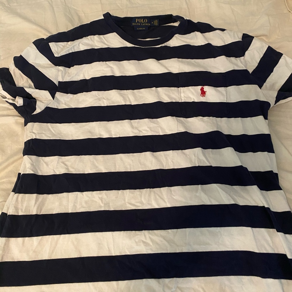 Polo stripe t shirt